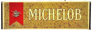 Vintage MICHELOB beleuchtetes Bier Schild Anheuser Busch Werbung FUNKTIONIERT 70er 80er - Bild 1 von 14