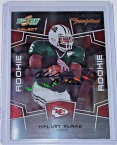 2008 Score Select Inscriptions Rookie Autograph Kalvin McRae /535 Ohio Chiefs - Picture 1 of 1