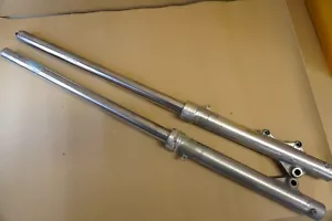 Kawasaki KLR650 KL650 KLR 650 1988 Juego de horquillas delanteras suspensión dañada - Imagen 1 de 12