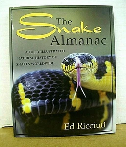 Der Schlangenalmanach Geschichte der Schlangen weltweit von Edward R. Ricciuti 2001 HB/DJ - Bild 1 von 1