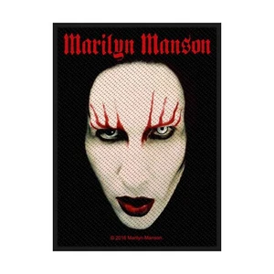 MARILYN MANSON Patch: FACE: Official Licensed Merchandise fan gift - Picture 1 of 10