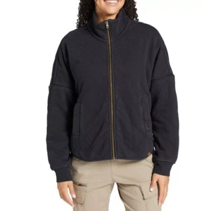 Alpine Design Women's Twill Fleece Insulated Jacket Size Large Black NWT $80 - Picture 1 of 4