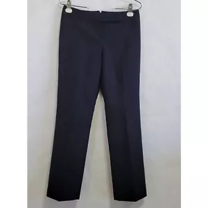 Ann Taylor Petites Signature Fit gefütterte marineblaue Anzughose Gr. 0P - Bild 1 von 10