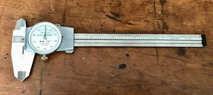 Vintage Brown & Sharpe 599-579-4 Dial Caliper .001" Graduations Machinist ? tool - Picture 1 of 6