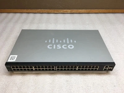 Cisco SG200-50 50-Port Gigabit Ethernet Smart Switch SLM2048T V02 - Image 1 of 4