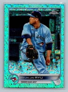 2022 Topps Aqua Lava Refractor Hyun-Jin Ryu /199 Toronto Blue Jays #297 - Picture 1 of 2