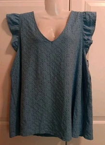 Pullover para mujer AVA & VIV 2x mezcla de algodón de verano - Imagen 1 de 10