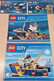 LEGO 60095 Deep Sea Exploration Vessel city book manual instructions