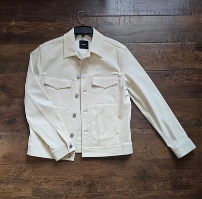  Chaqueta de sarga neotérica Theory River para hombre talla mediana Foto 1 de 2