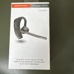 Poly Plantronics Voyager 5200 UC Bluetooth Single-Ear Headset - 206110-101 - Picture 1 of 3
