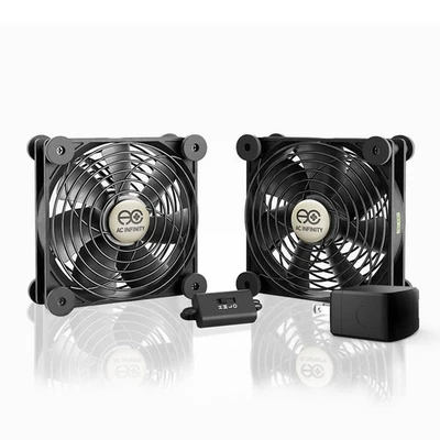 MULTIFAN S7-P, Quiet Dual 120mm AC-Powered Fan with Speed Control, UL-Certifi... - Image 1 of 4