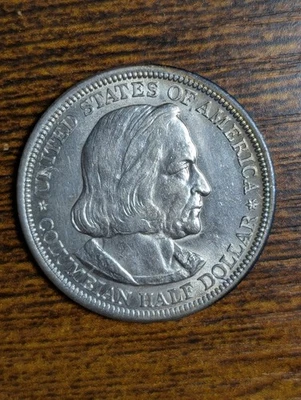 UNITED STATES. 1893, 50 Cents, Silver - Columbian Half Dollar, Chicago, Toned - Image 1 of 2