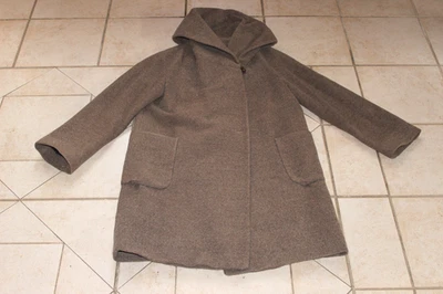 Abrigo HILARY RADLEY Superfino Lana Alpaca Marrón Tostado Talla 10 Foto 1 de 4