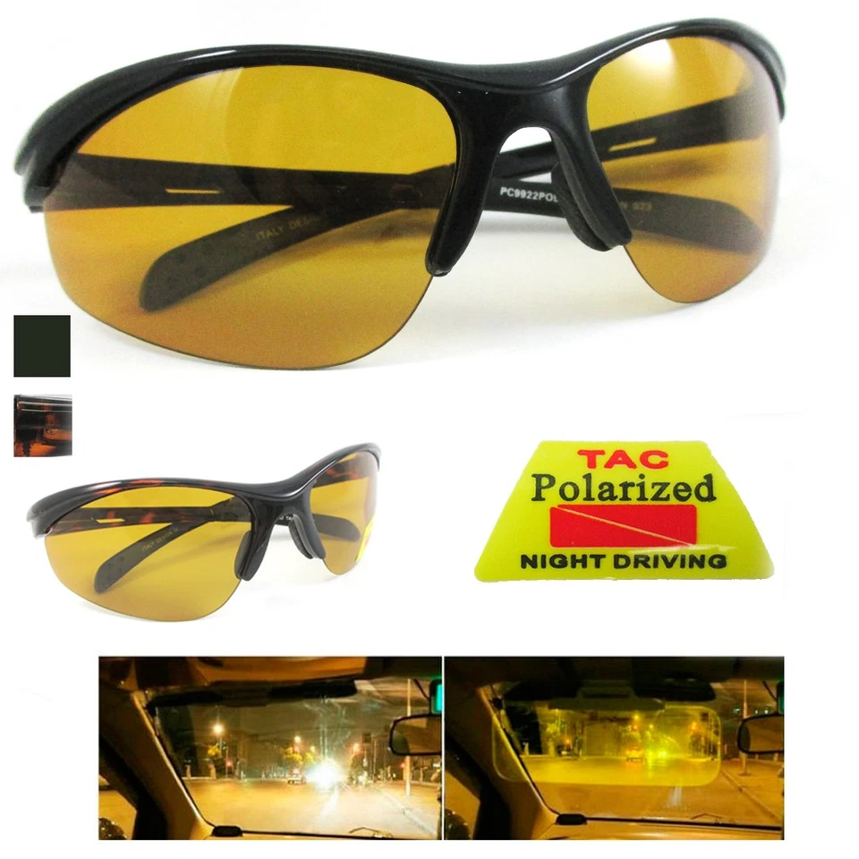 Polarized Sunglasses Driving Glasses Sport Night Vision Goggles Uv400 Eyewear