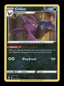 Crobat Holo Holo Raro SWSH05: Estilos de Batalla 091/163 Casi Nuevo Pokémon Casi Nuevo - Imagen 1 de 2