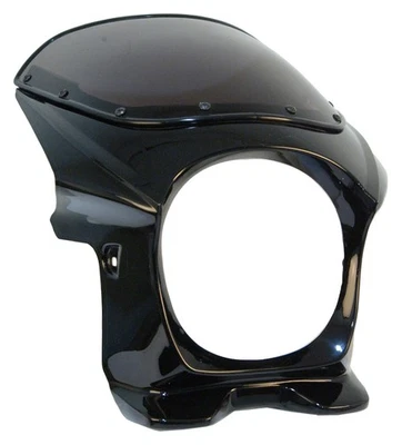 Parabrisas de carenado superior de café Emgo Venom para Suzuki GN 125 250 400 GR650 Tempter Foto 1 de 2