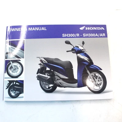 Genuine 2011 Honda SH300/R SH300A/AR English Owners Manual 32KTW600 - Image 1 of 4
