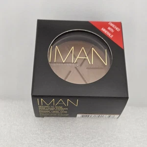 IMAN Second to None Semi-Loose Powder 0.21oz EARTH MEDIUM Enriched Minerals NIB - Picture 1 of 7