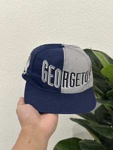 Vintage 90s Georgetown Hoyas Snapback Hat First Pick Deadstock Condition - Picture 1 of 9