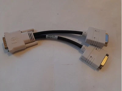 DMS-59 Male To Dual DVI Female Y Splitter Cable - Image 1 of 3