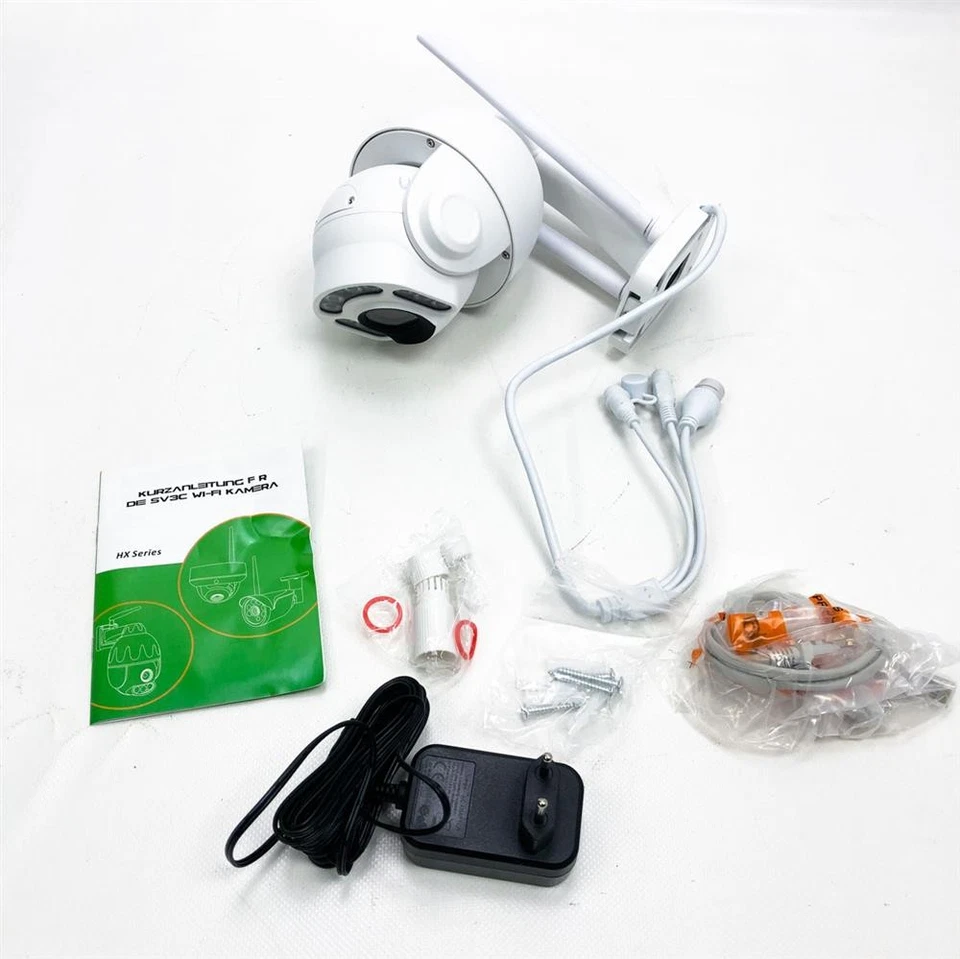 SV3C PTZ WiFi IP Kamera Aussen 5MP Überwachungskamera mit 5X Optischer Zoom, HD  - Image 1 of 4