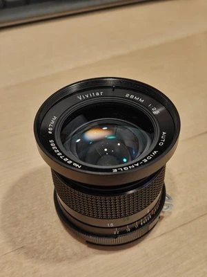 Vivitar 28mm f2.5 Auto Wide Angle Lens for Nikon AI - Image 1 of 4