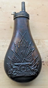 Matraz de polvo negro bozal medida de carga - Imagen 1 de 3