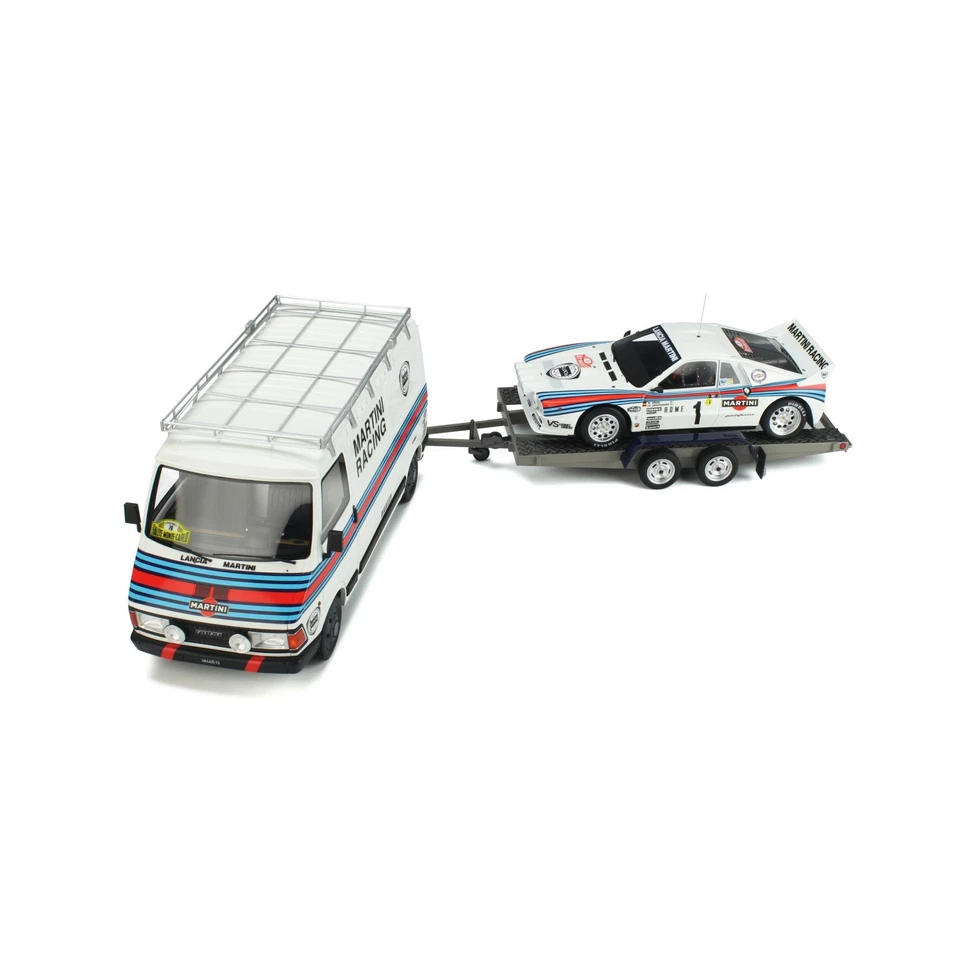 Fiat 242 Assistenza / Lancia 037 Rally Monte Carlo 1983 - Ottomobile 1/18