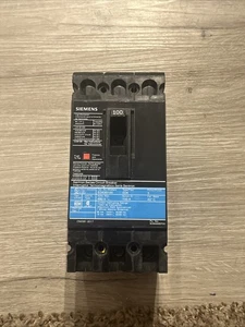 Siemens ED43B100 100 Amp 480V 3 Pole Type ED4 Bolt-On Circuit Breaker - Picture 1 of 4