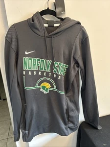 Sudadera con Capucha Gris Norfolk State Baloncesto Hombre Talla S - Imagen 1 de 4