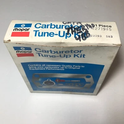 Mopar Carburetor Tune-Up Kit 4271945 4 bl. spreadbore, Plymouth, Dodge, Truck Foto 1 de 4