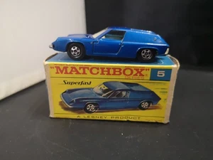 B689-MATCHBOX SUPERFAST MB5-A LOTUS EUROPA WITH BOX - Picture 1 of 12