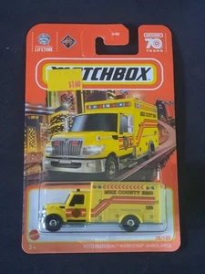 2023 Matchbox International Workstar Ambulance - Picture 1 of 8