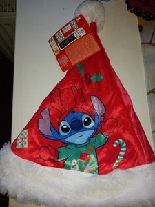 Disney Stitch Weihnachtsmütze Einheitgrösse Kinder NEU - Bild 1 von 1