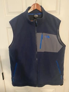 The North Face Blue/Navy Fleece Men’s XXL Vest - Picture 1 of 6