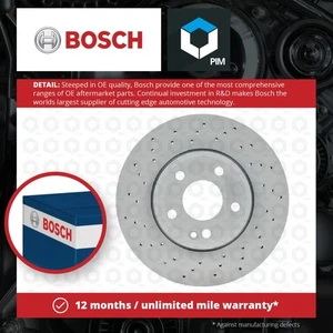 2x Brake Discs Pair Vented fits MERCEDES CLA45 AMG C117 2.0 Front 13 to 19 295mm - Picture 1 of 6