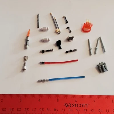 1/18 Action Figure Lightsaber Hilt Lot Custom Fodder 3.75" Joytoy Star Wars Joe - Image 1 of 4