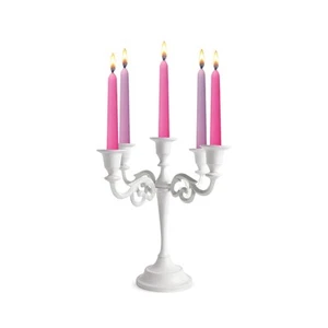 Rely+ 5 Arm Candelabra Taper Candle Holders Decorations Indoor Kitchen Décor ... - Picture 1 of 9