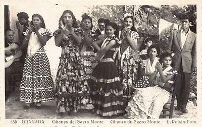 España - GRANADA (Cat.) Gitanas del Sacro Monte - Ed. L. Roisin 655 - Imagen 1 de 2