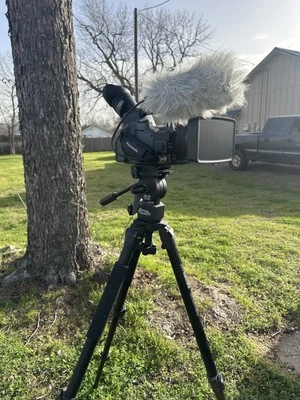 Panasonic Pro Camcorder/ Davis And Sanford Provista Tripod with Fm18 Head  - Image 1 of 4