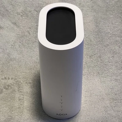 Nokia WiFi Beacon 10 Tri-Band Wi-Fi 6E Mesh Router Gateway White 2.5Gb LAN - Image 1 of 4