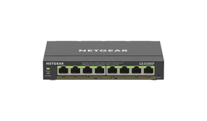 NETGEAR GS308EP-100NAS 8-Port Gigabit PoE+ Plus Switch 62W – New in Box - Picture 1 of 2