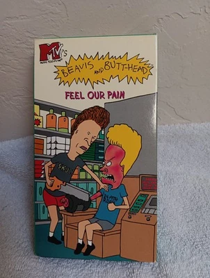 Beavis and Butt-Head - Feel Our Pain (VHS, 1996) Foto 1 de 4