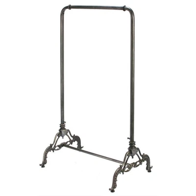 Black Metal Clothes Rack 22.5 In. W X 55.5 In. H - Image 1 of 4