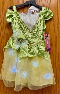 Disney Princess Tiana Deluxe Costume, Size XS (3T-4T), New - Image 1 of 4