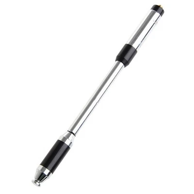 Antena de radio telescópica de mano SMA femenina de doble banda 144/430 MHz para Kenwood A Foto 1 de 4