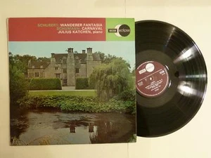 Schubert Wanderer Fantasia Schumann Carnaval Katchen Decca ECS 590 Vinyl LP - Imagen 1 de 1