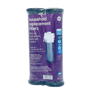 GE FXWTC NEW Whole Home System Replacement Water Filters 2-Pack GXWH04F GXWH20S - Picture 1 of 4