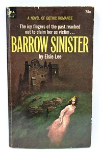 Barrow Sinister by Elsie Lee 1974 Dell Gothic Romance Paperback Book - Bild 1 von 7