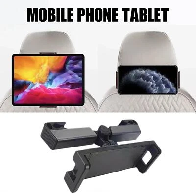 Tablet Headrest Holder Mount For Car Seat, fits iPads UK 4.7-12.9" Phones M6B3 - Image 1 of 4